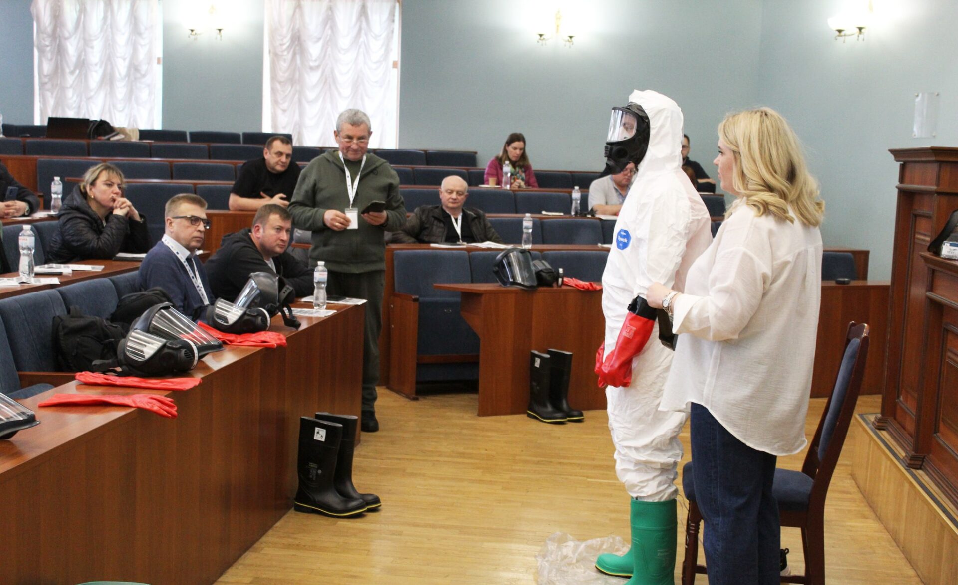 Тренінг з реагування на загрози хімічного, біологічного, радіаційного та ядерного зараження