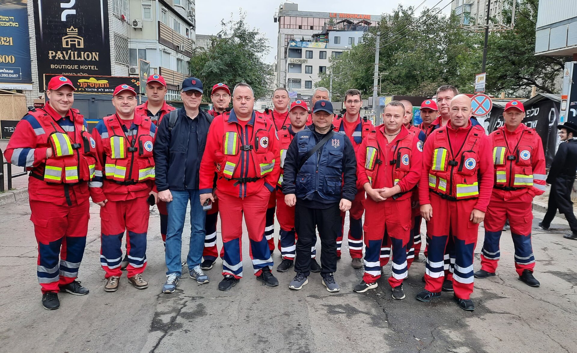Екстренка забезпечує безпеку на Рош ха-Шана